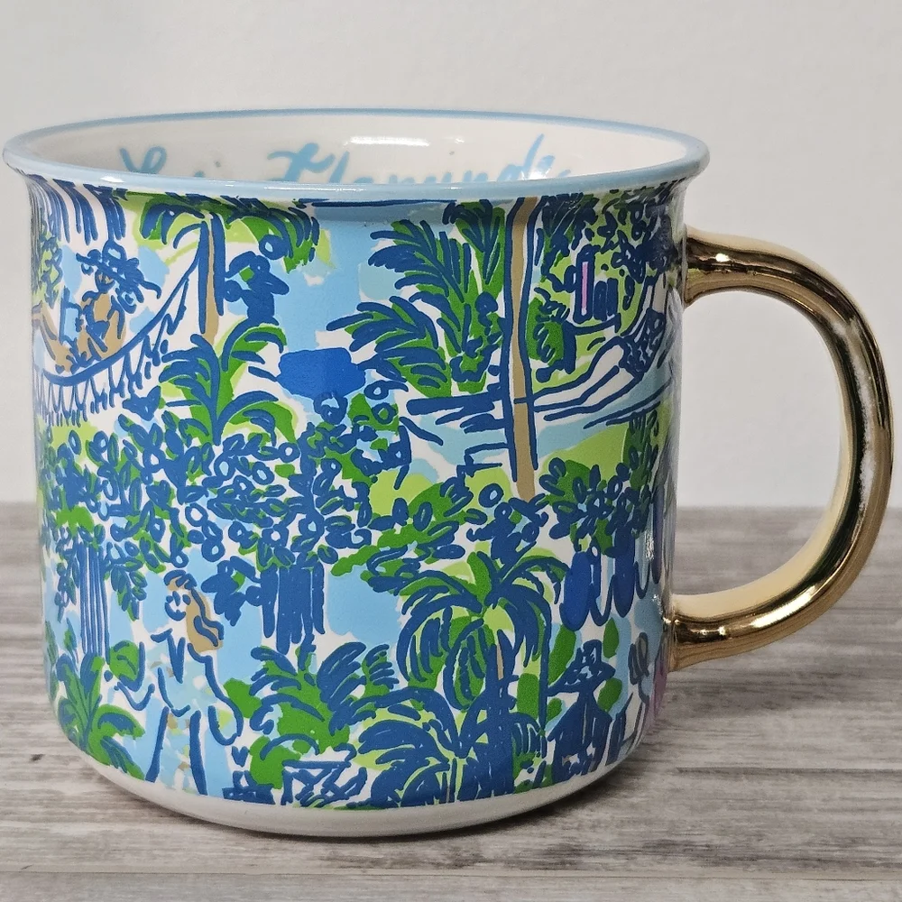 Lilly Pulitzer Ceramic Coffee Tea Mug 